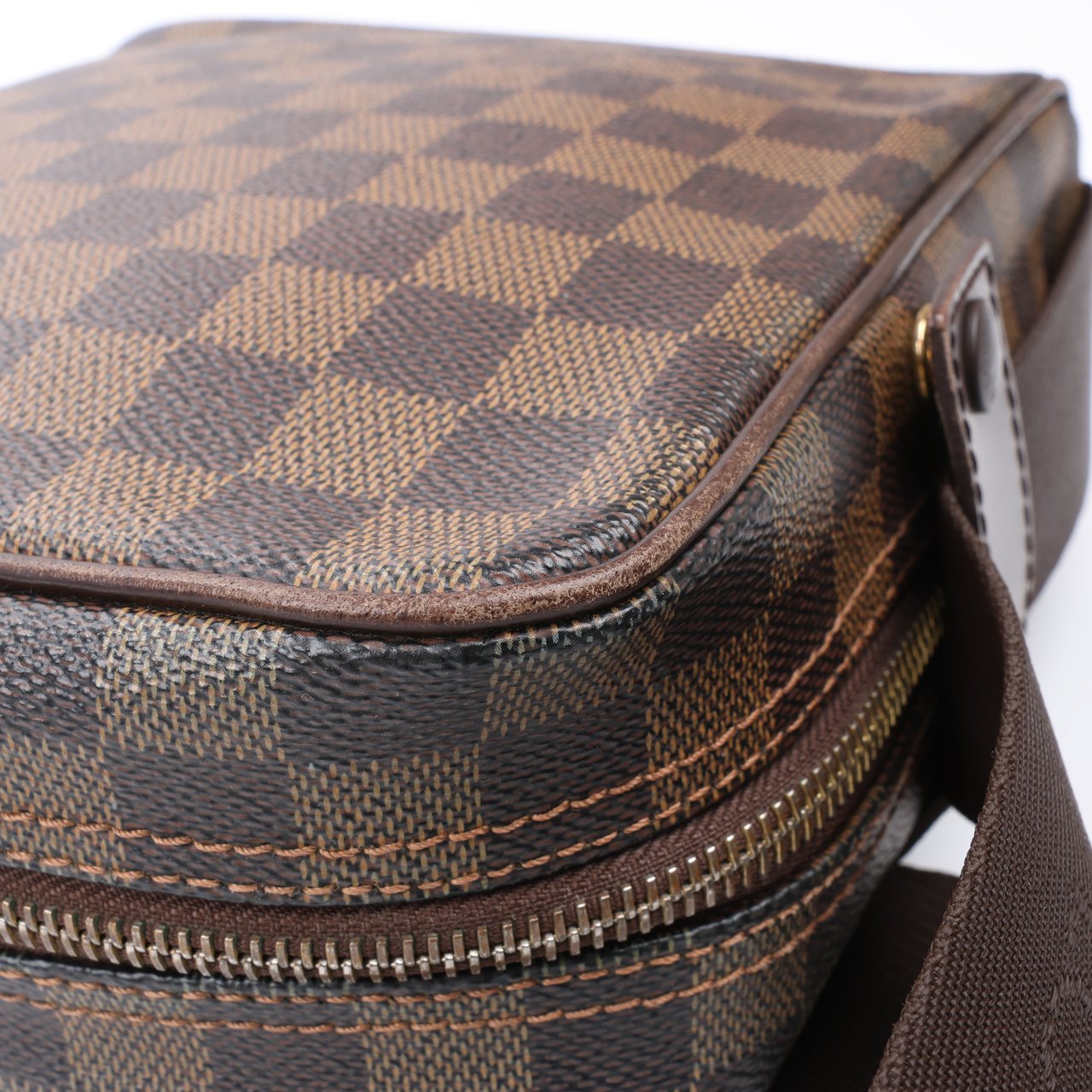 Louis Vuitton Louis Vuitton Damier Ebene Olav PM Crossbody Bag N41442 Bruin