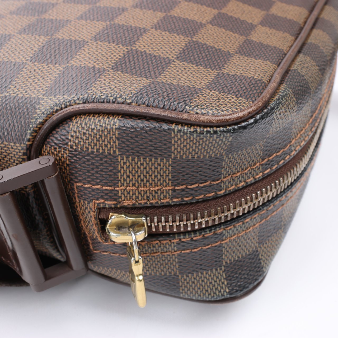 Louis Vuitton Louis Vuitton Damier Ebene Olav PM Crossbody Bag N41442 Bruin