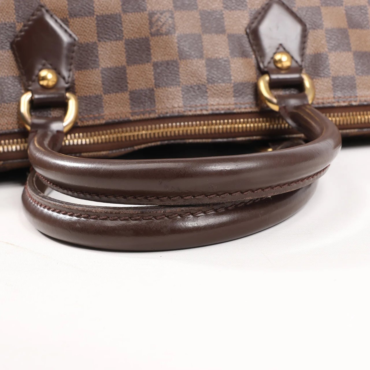 Louis Vuitton Louis Vuitton Damier Ebene Saleya MM Handbag in Brown N51182 Bruin