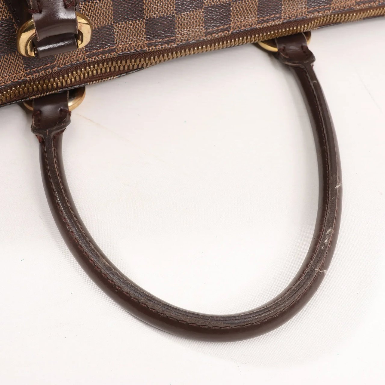 Louis Vuitton Louis Vuitton Damier Ebene Saleya MM Handbag in Brown N51182 Bruin