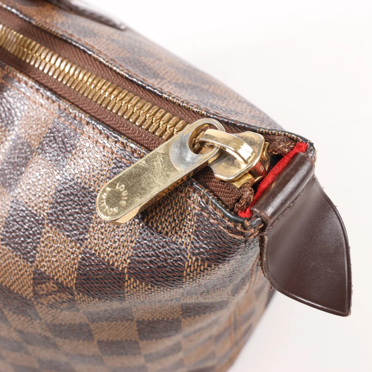 Louis Vuitton Louis Vuitton Damier Ebene Saleya MM Handbag in Brown N51182 Bruin