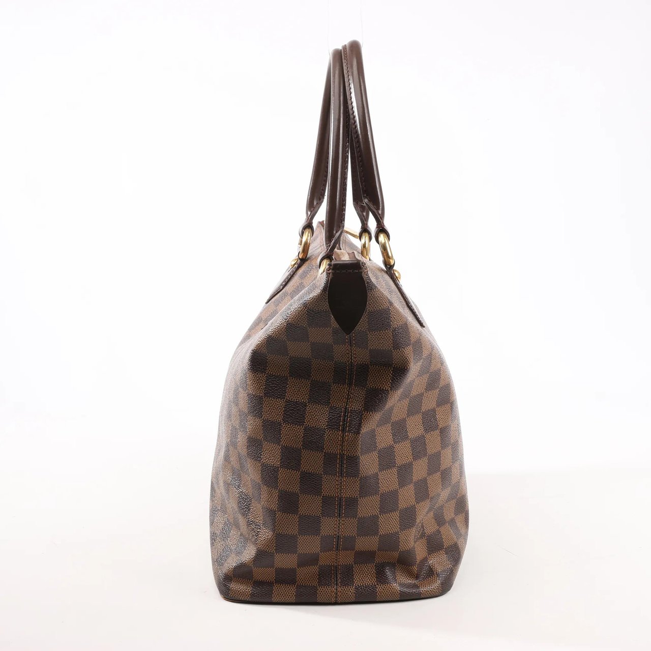 Louis Vuitton Louis Vuitton Damier Ebene Saleya MM Handbag in Brown N51182 Bruin