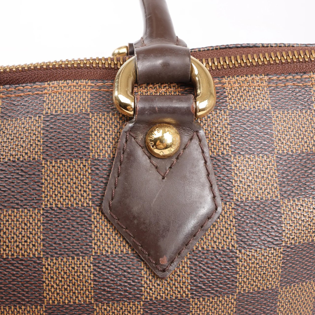 Louis Vuitton Louis Vuitton Damier Ebene Saleya PM Handbag in Brown N51183 Bruin