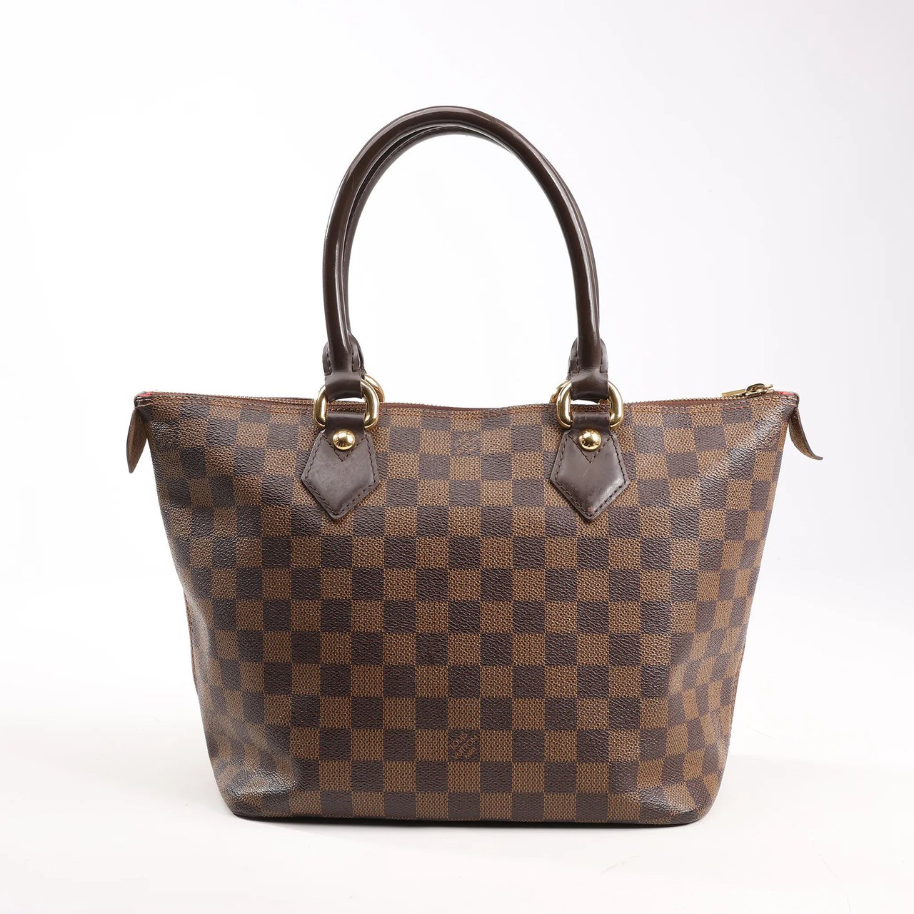 Louis Vuitton Louis Vuitton Damier Ebene Saleya PM Handbag in Brown N51183 Bruin