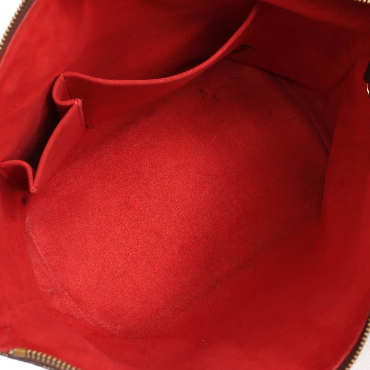 Louis Vuitton Louis Vuitton Damier Ebene Saleya PM Handbag in Brown N51183 Bruin