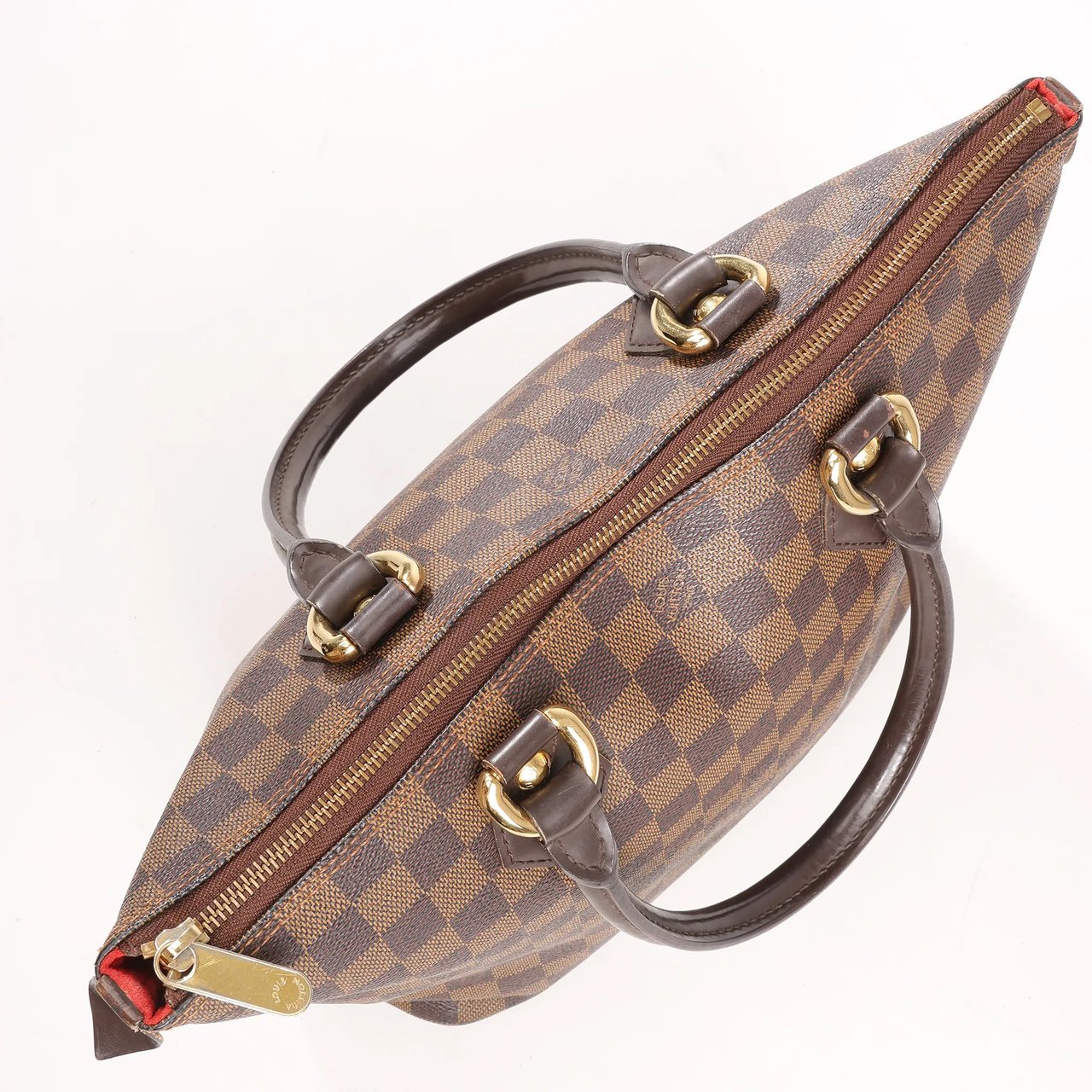 Louis Vuitton Louis Vuitton Damier Ebene Saleya PM Handbag in Brown N51183 Bruin