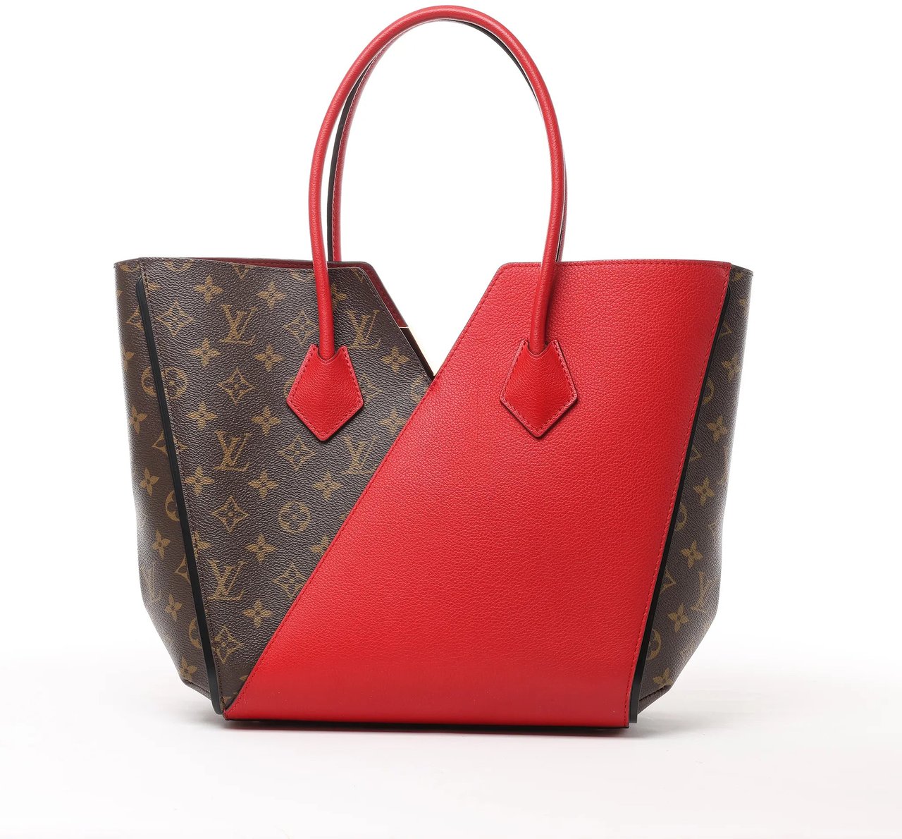Louis Vuitton Louis Vuitton Damier Monogram Kimono MM Handbag in Red M40459 Divers