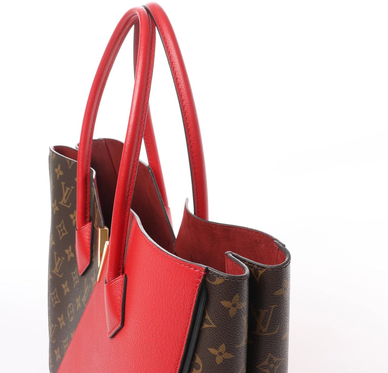 Louis Vuitton Louis Vuitton Damier Monogram Kimono MM Handbag in Red M40459 Divers