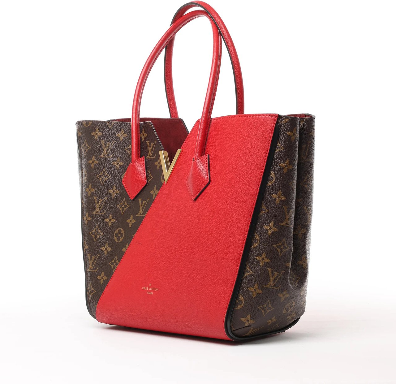 Louis Vuitton Louis Vuitton Damier Monogram Kimono MM Handbag in Red M40459 Divers