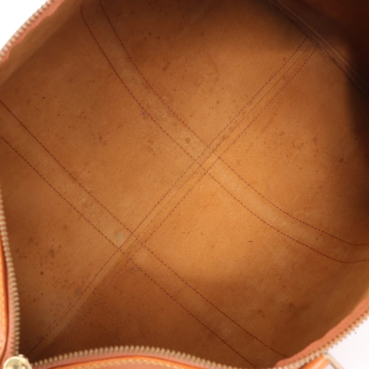 Louis Vuitton Louis Vuitton Epi Leather Keepall 45 Travel Bag in Brown M42978 Bruin