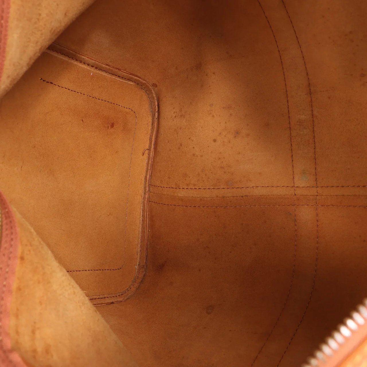 Louis Vuitton Louis Vuitton Epi Leather Keepall 45 Travel Bag in Brown M42978 Bruin