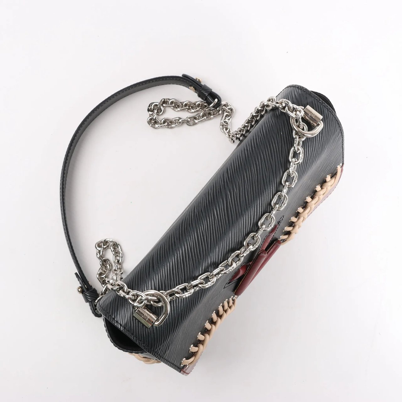 Louis Vuitton Louis Vuitton Epi Leather Twist MM Shoulder Bag in Black M42449 Zwart