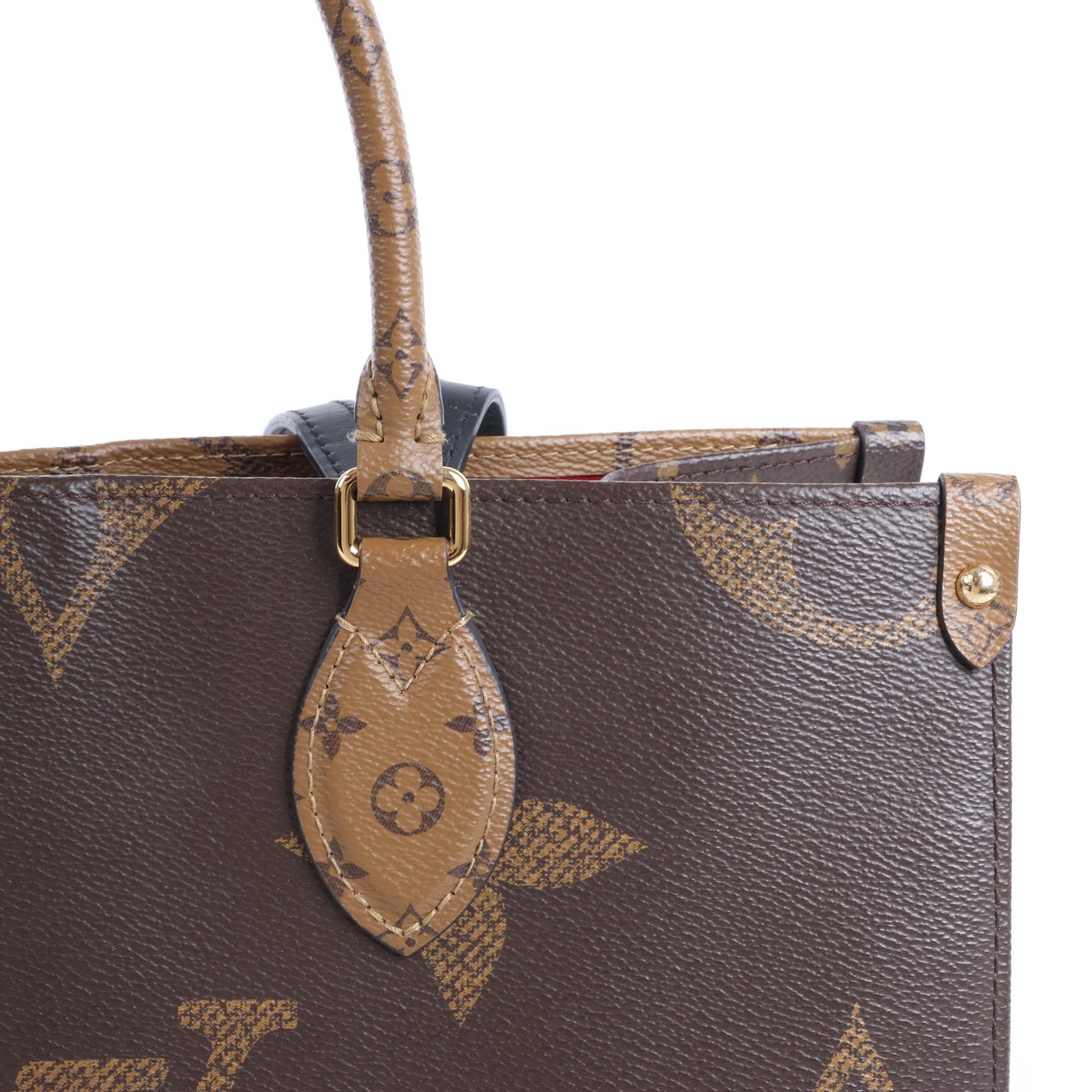 Louis Vuitton Louis Vuitton Giant Monogram Reverse On the Go MM in Brown M45321 Bruin