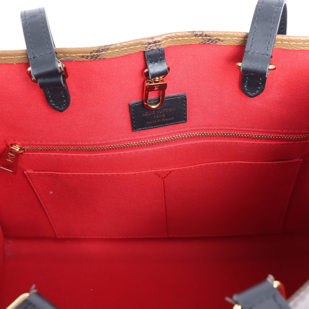 Louis Vuitton Louis Vuitton Giant Monogram Reverse On the Go MM in Brown M45321 Bruin