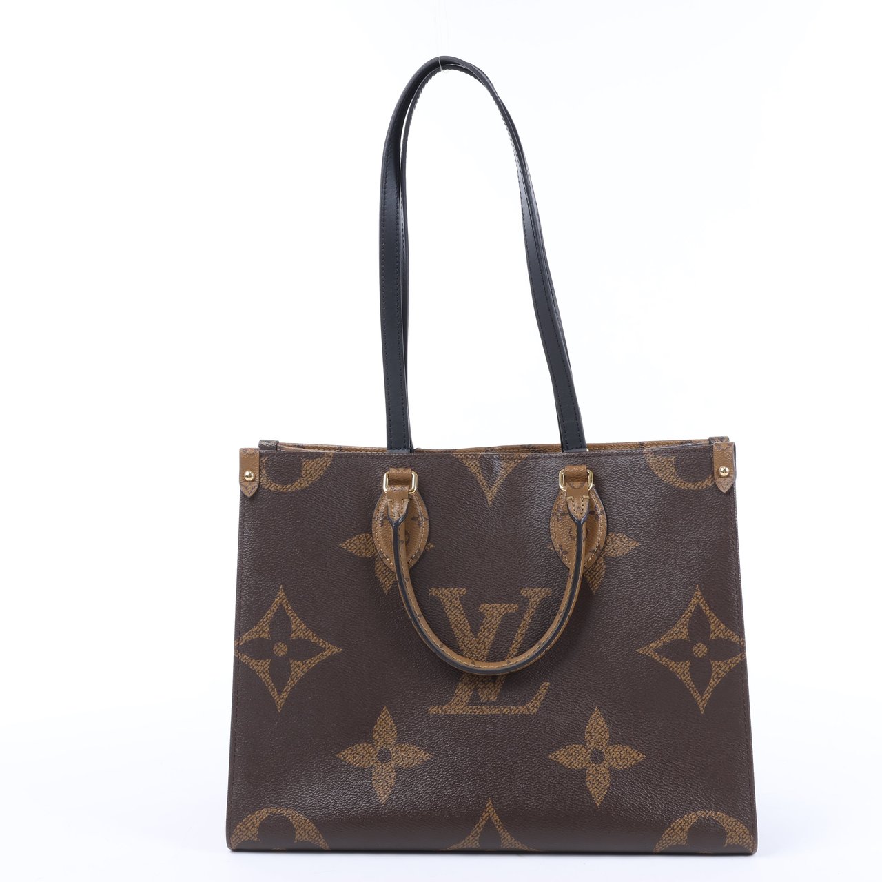 Louis Vuitton Louis Vuitton Giant Monogram Reverse On the Go MM in Brown M45321 Bruin