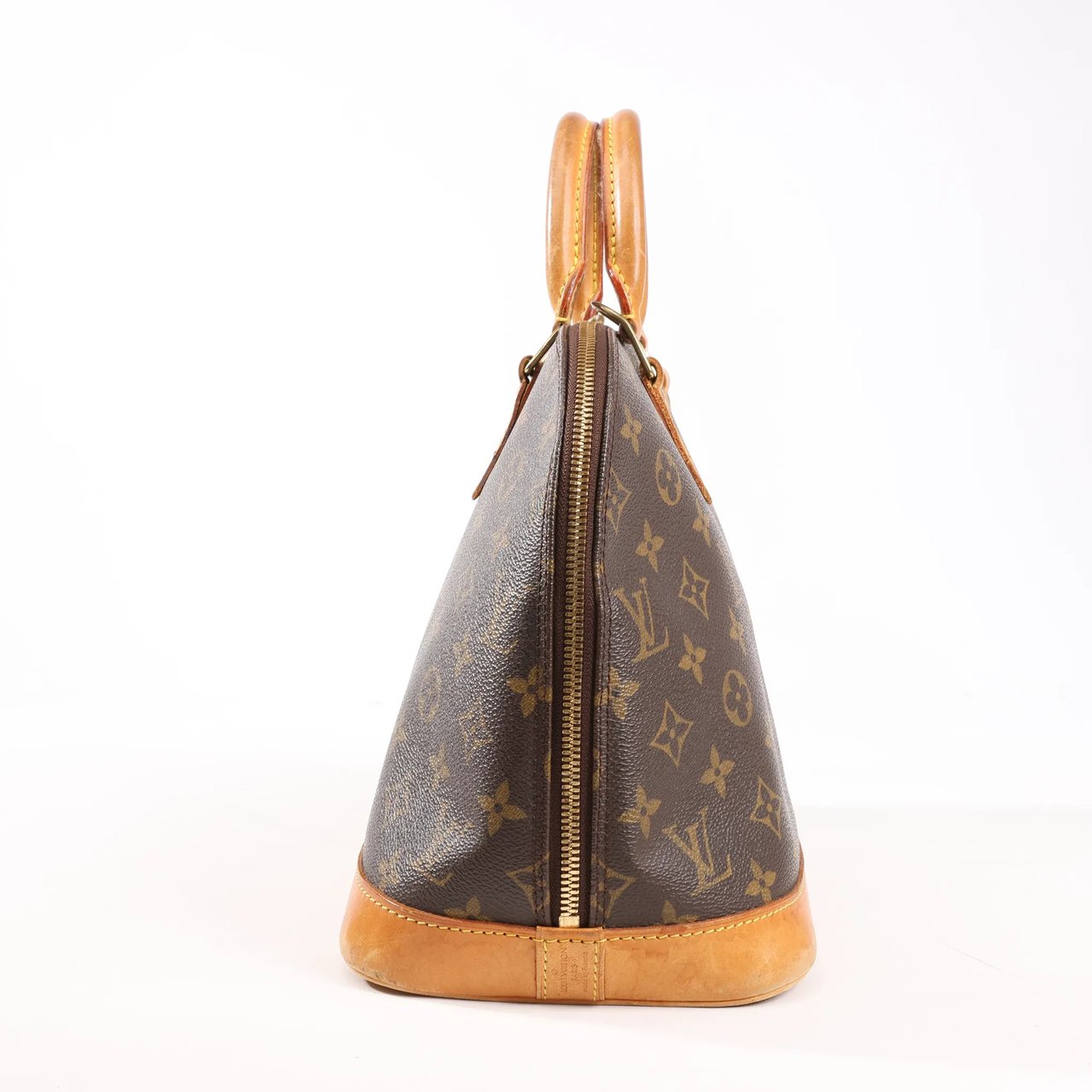 Louis Vuitton Louis Vuitton Monogram Canvas Alma PM Handbag in Brown M51130 Bruin