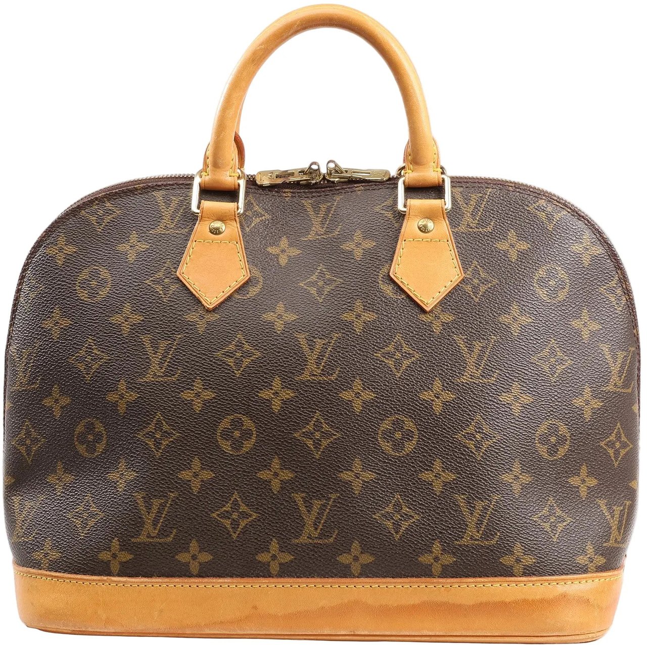 Louis Vuitton Louis Vuitton Monogram Canvas Alma PM Handbag in Brown M51130 Bruin