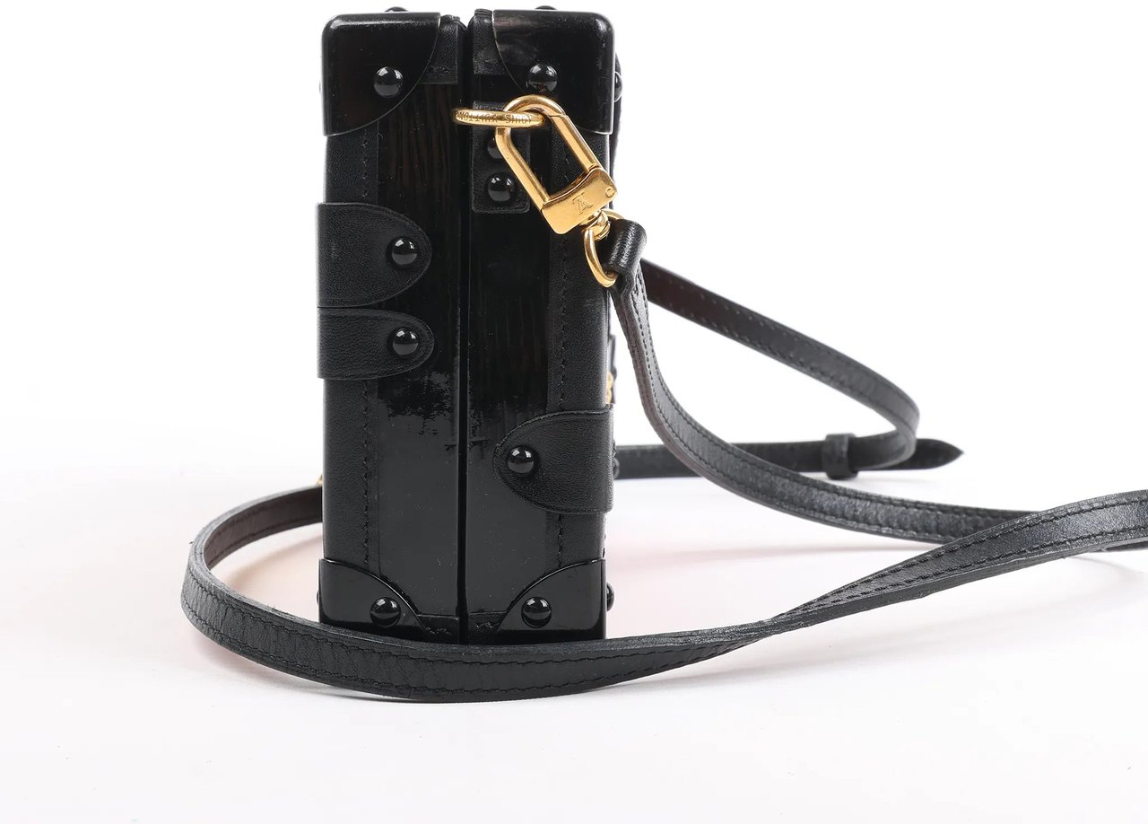 Louis Vuitton Louis Vuitton Petite Mull Epi Leather Shoulder Bag in Red x Black M54651 Divers