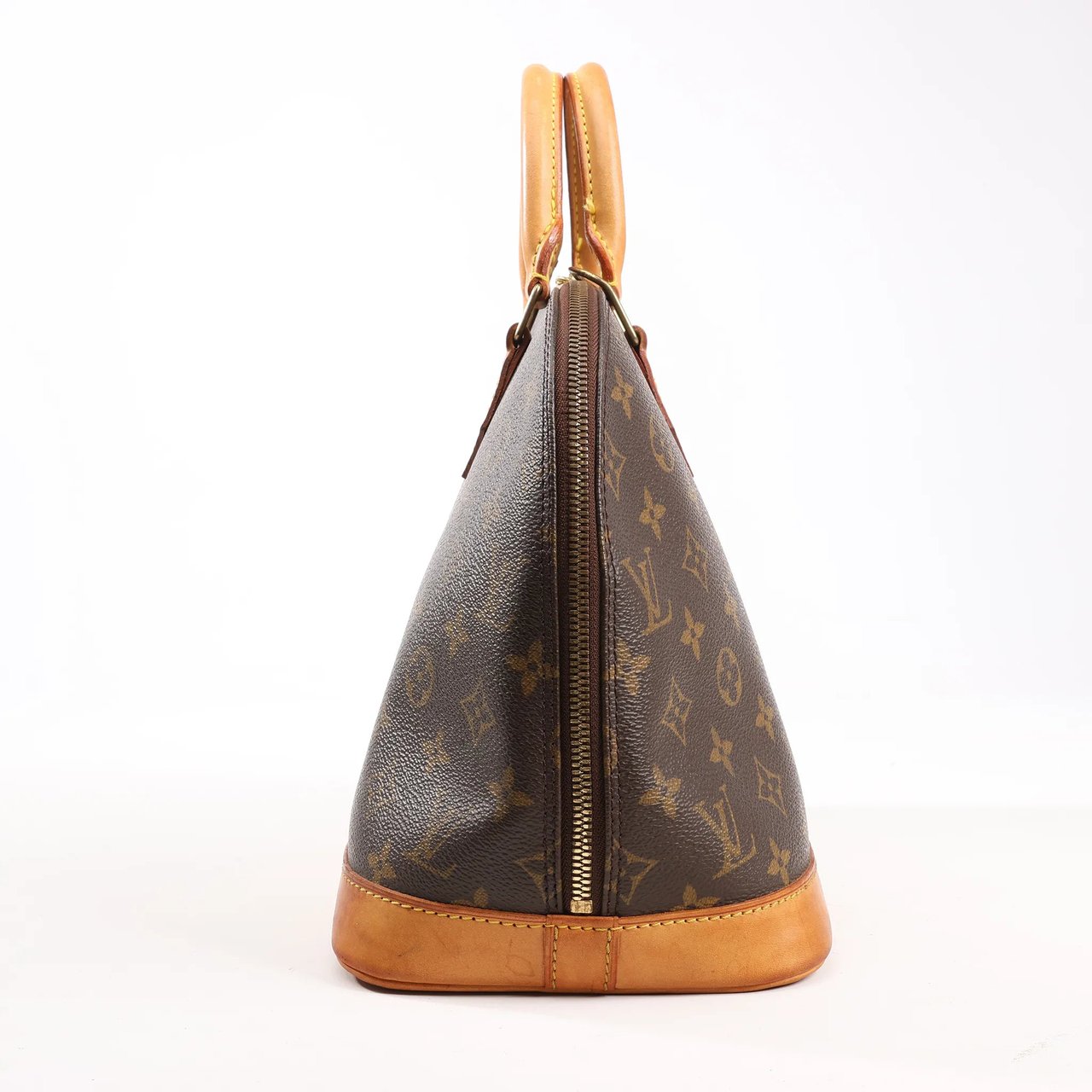 Louis Vuitton Louis Vuitton Monogram Canvas Alma PM Handbag in Brown M51130 Bruin