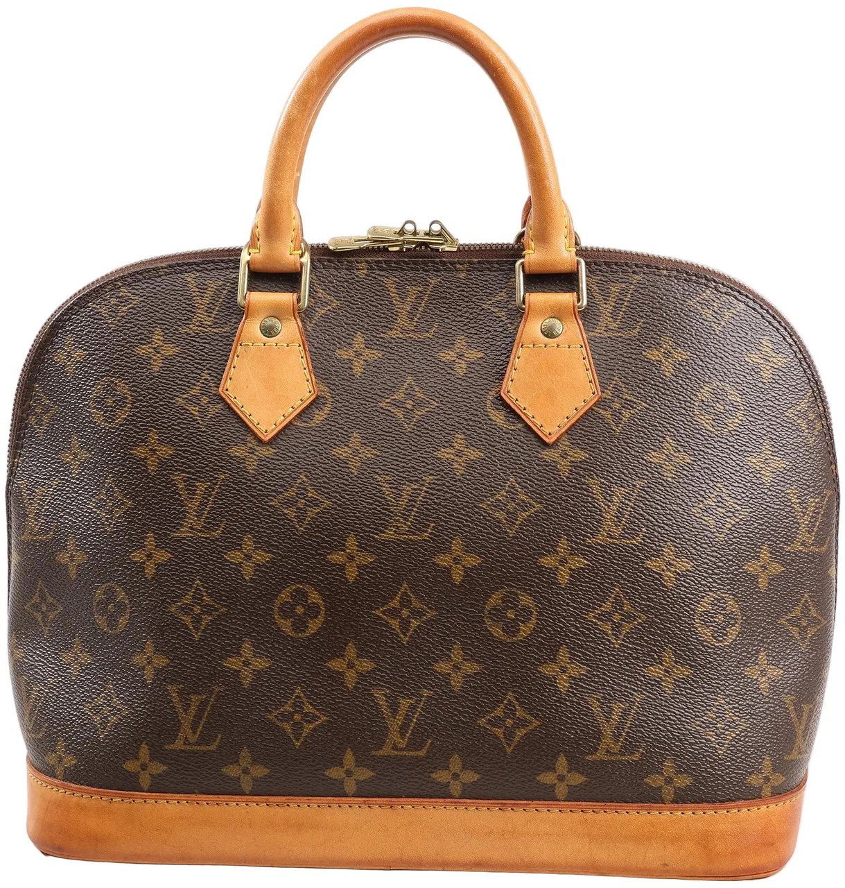 Louis Vuitton Louis Vuitton Monogram Canvas Alma PM Handbag in Brown M51130 Bruin