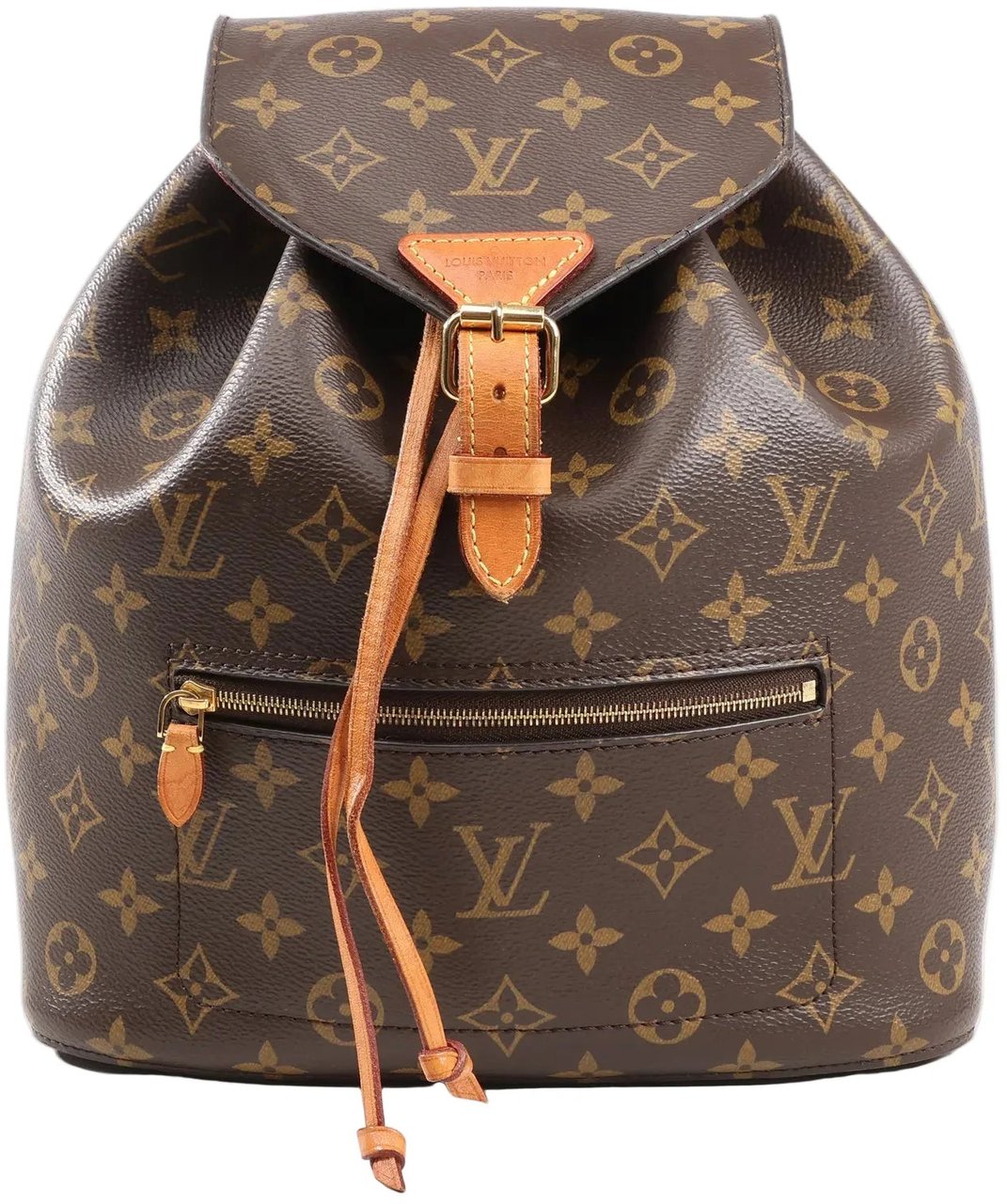 Louis Vuitton Louis Vuitton Monogram Canvas Monsley Backpack in Brown M43431 Bruin