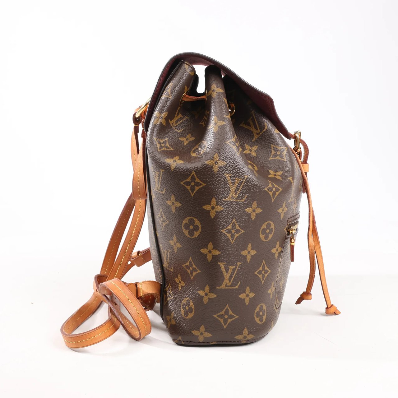 Louis Vuitton Louis Vuitton Monogram Canvas Monsley Backpack in Brown M43431 Bruin
