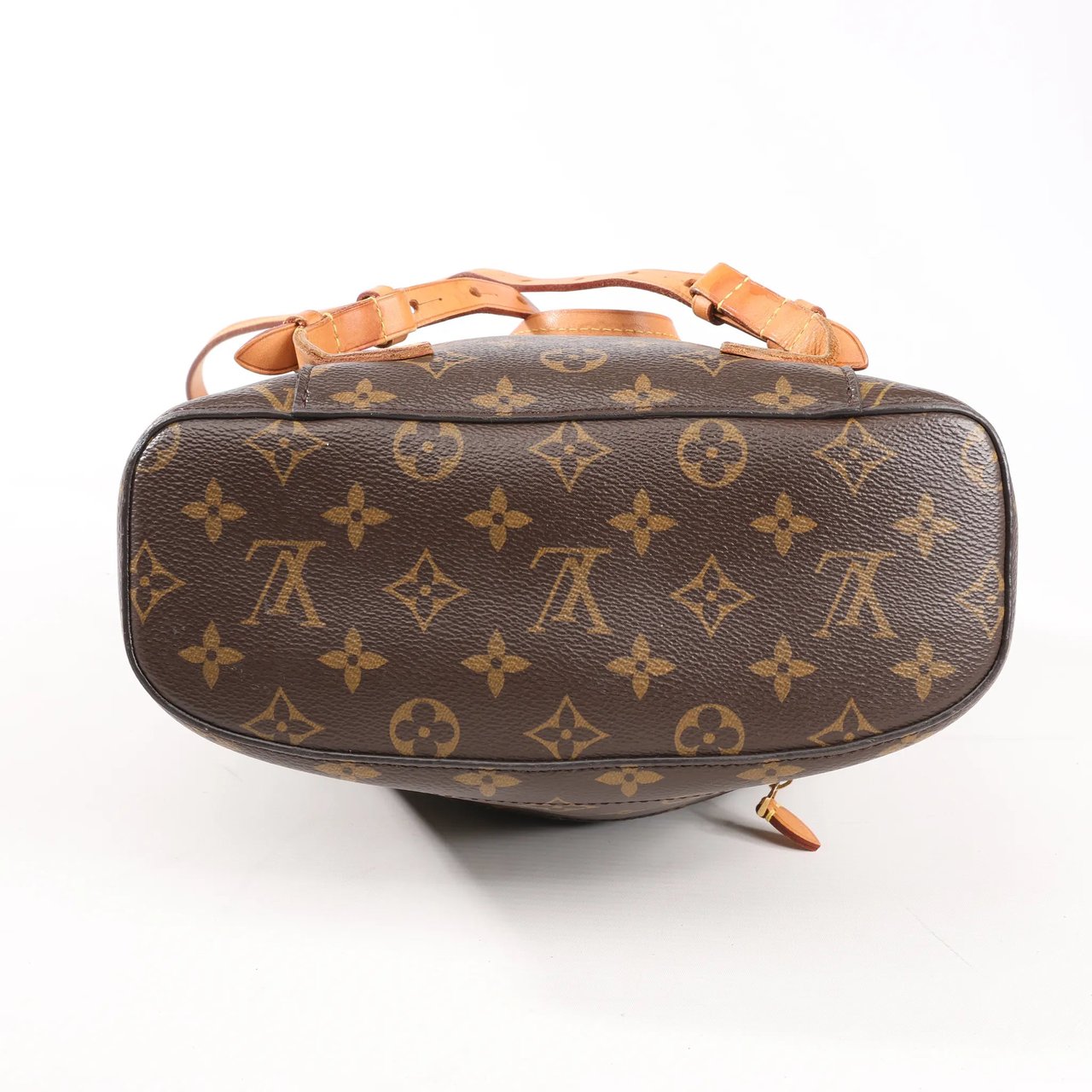 Louis Vuitton Louis Vuitton Monogram Canvas Monsley Backpack in Brown M43431 Bruin