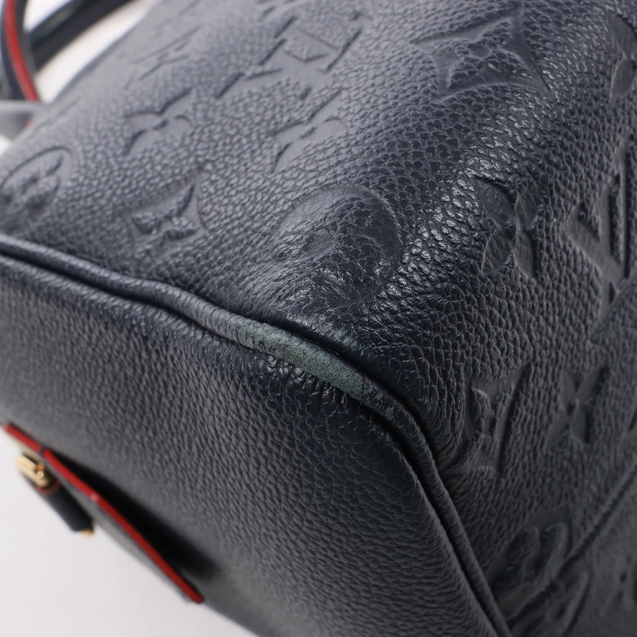 Louis Vuitton Louis Vuitton Monogram Empreinte Speedy 25 Bandoulière 2Way Handbag in Navy Blue M43501 Navy