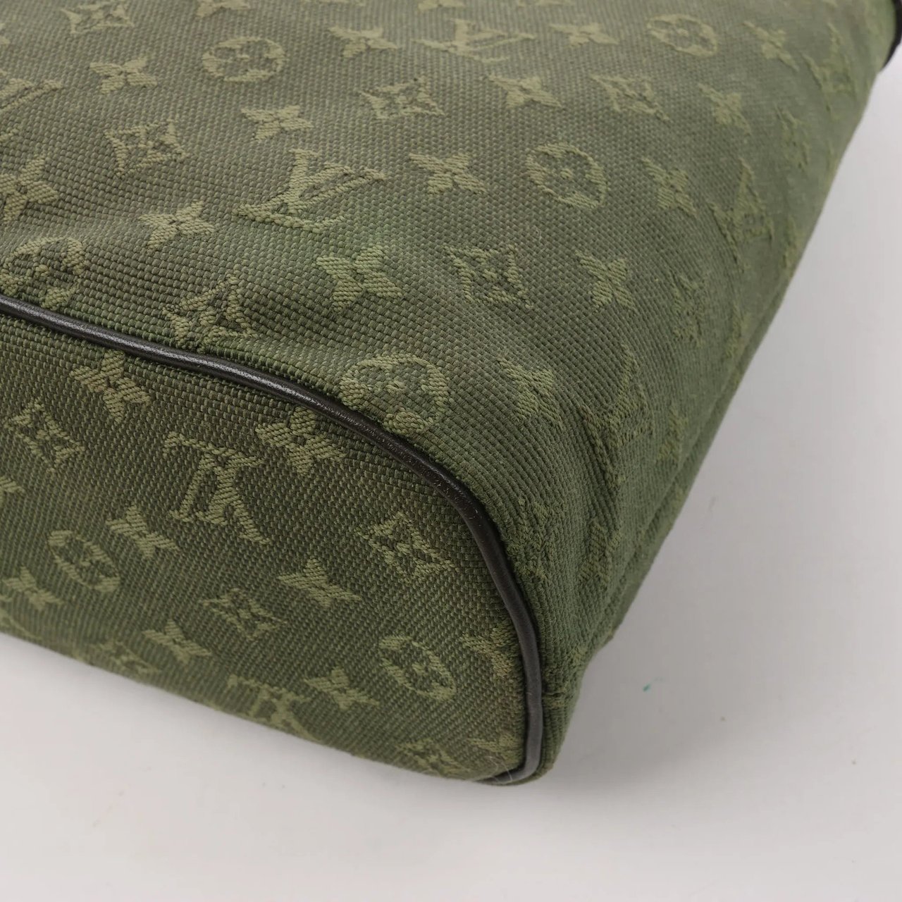 Louis Vuitton Louis Vuitton Monogram Luceille PM Handbag in Khaki M92682 Divers