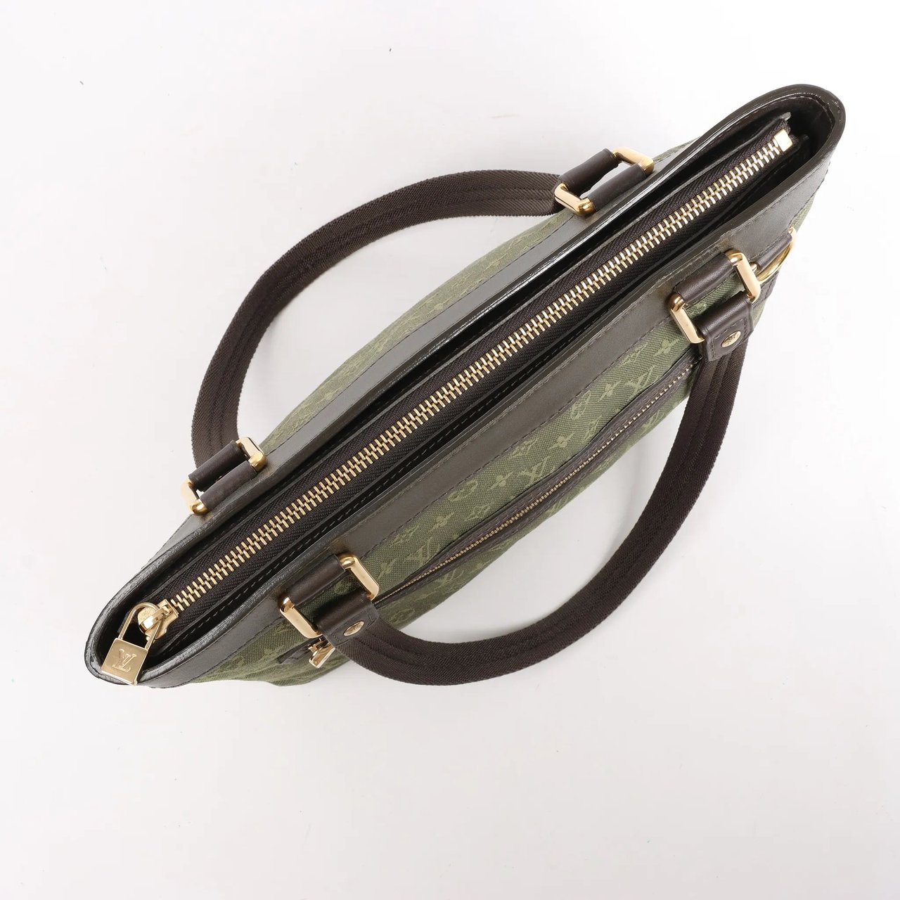 Louis Vuitton Louis Vuitton Monogram Luceille PM Handbag in Khaki M92682 Divers