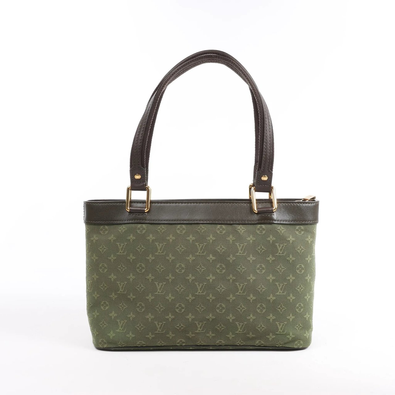Louis Vuitton Louis Vuitton Monogram Luceille PM Handbag in Khaki M92682 Divers