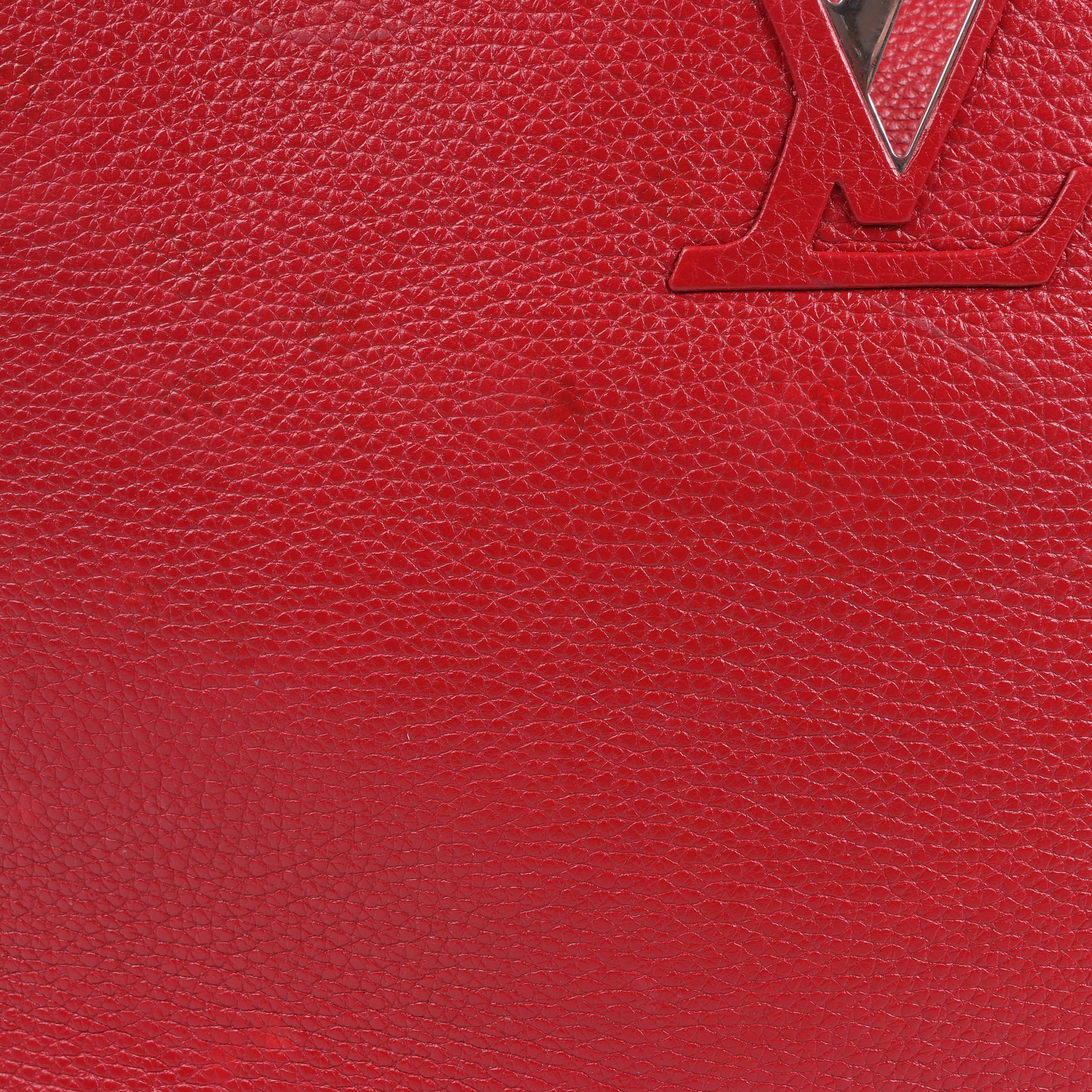Louis Vuitton Louis Vuitton Parnassea Capucines GM Handbag in Red M48871 Rood