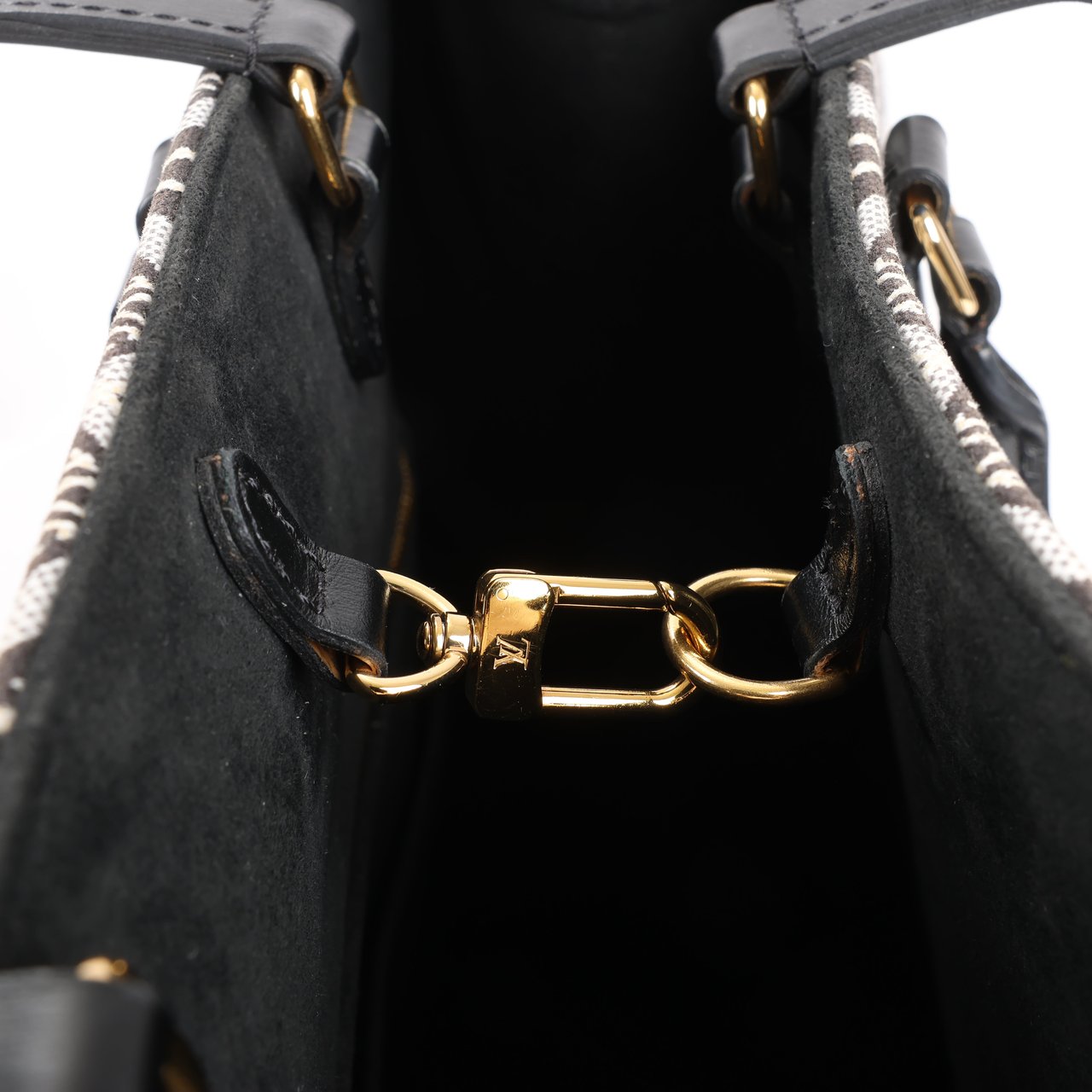 Louis Vuitton Louis Vuitton Since 1854 OnTheGo GM Handbag in Black x White M57207 Divers