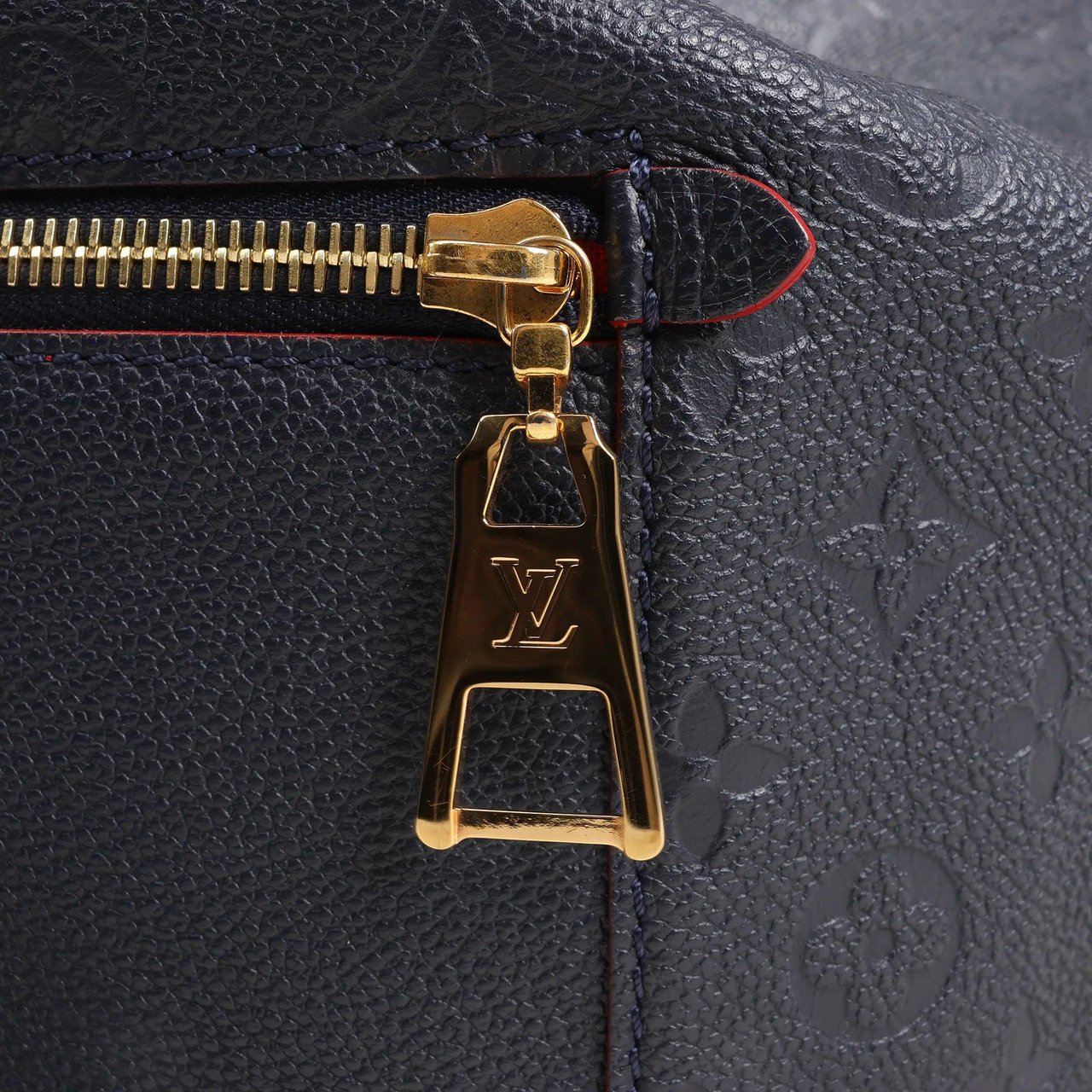 Louis Vuitton Louis Vuitton Monogram Empreinte Melie in Navy Blue M44012 Navy