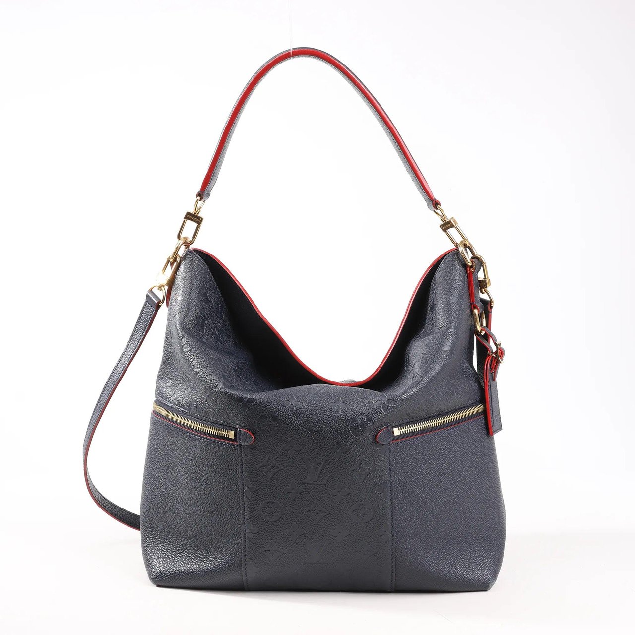 Louis Vuitton Louis Vuitton Monogram Empreinte Melie in Navy Blue M44012 Navy