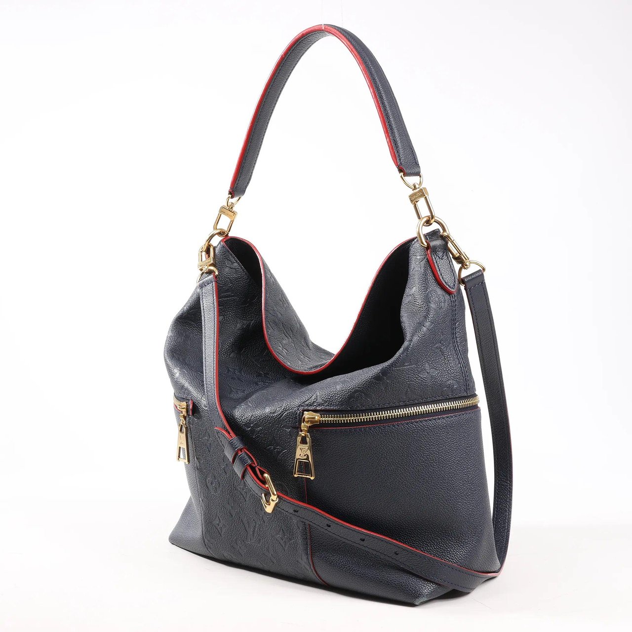 Louis Vuitton Louis Vuitton Monogram Empreinte Melie in Navy Blue M44012 Navy