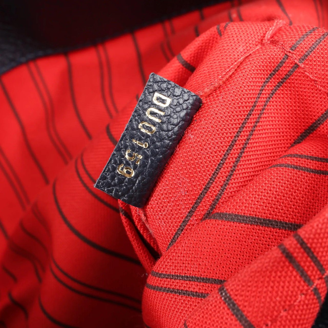 Louis Vuitton Louis Vuitton Monogram Empreinte Melie in Navy Blue M44012 Navy