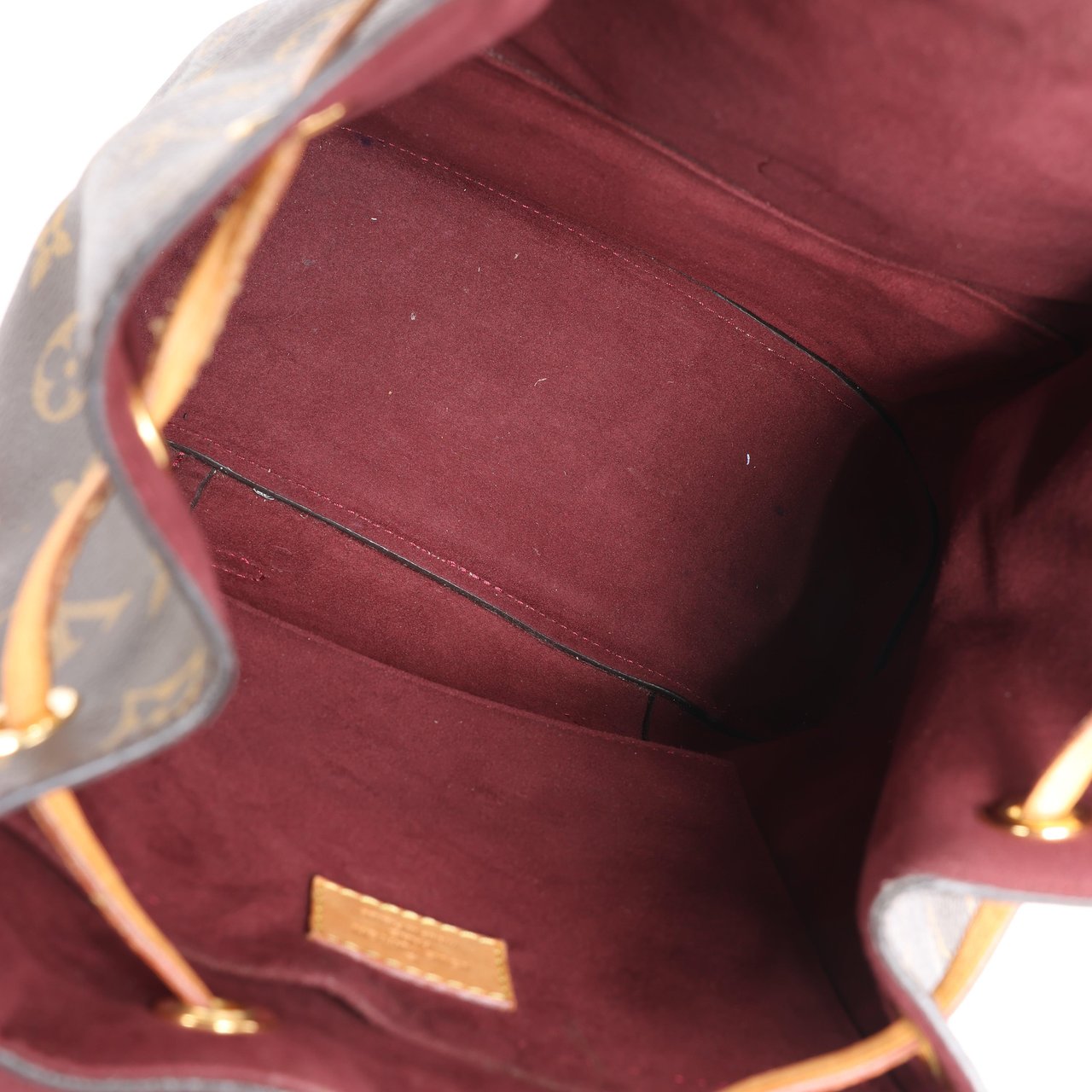 Louis Vuitton Louis Vuitton Monsley Monogram Canvas Backpack in Brown M43431 Bruin