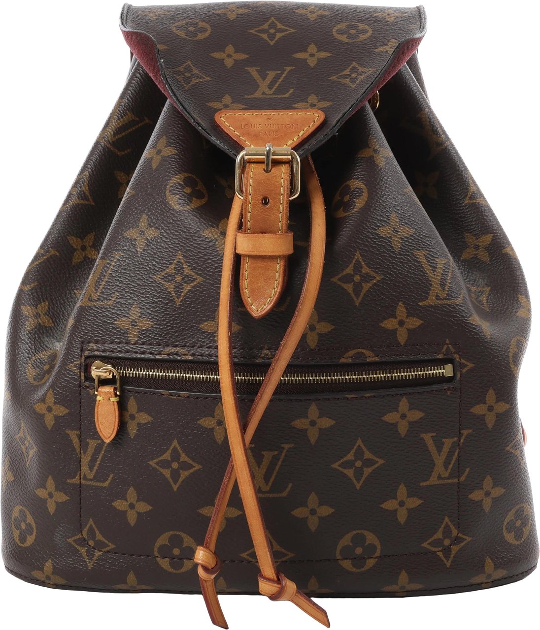 Louis Vuitton Louis Vuitton Monsley Monogram Canvas Backpack in Brown M43431 Bruin