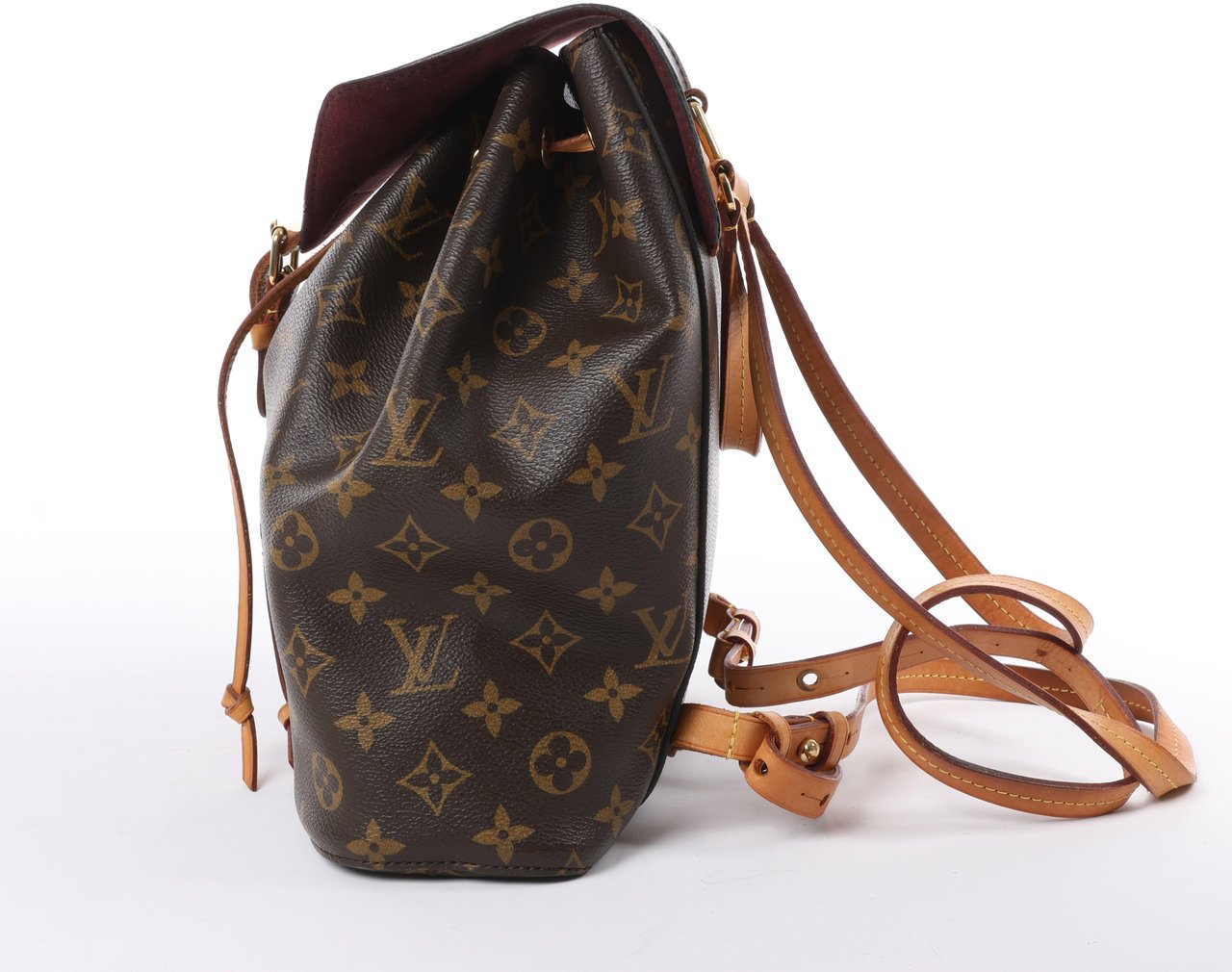 Louis Vuitton Louis Vuitton Monsley Monogram Canvas Backpack in Brown M43431 Bruin