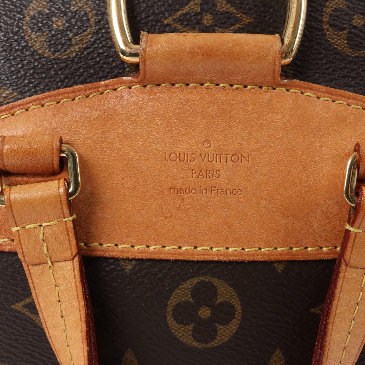 Louis Vuitton Louis Vuitton Monsley Monogram Canvas Backpack in Brown M43431 Bruin