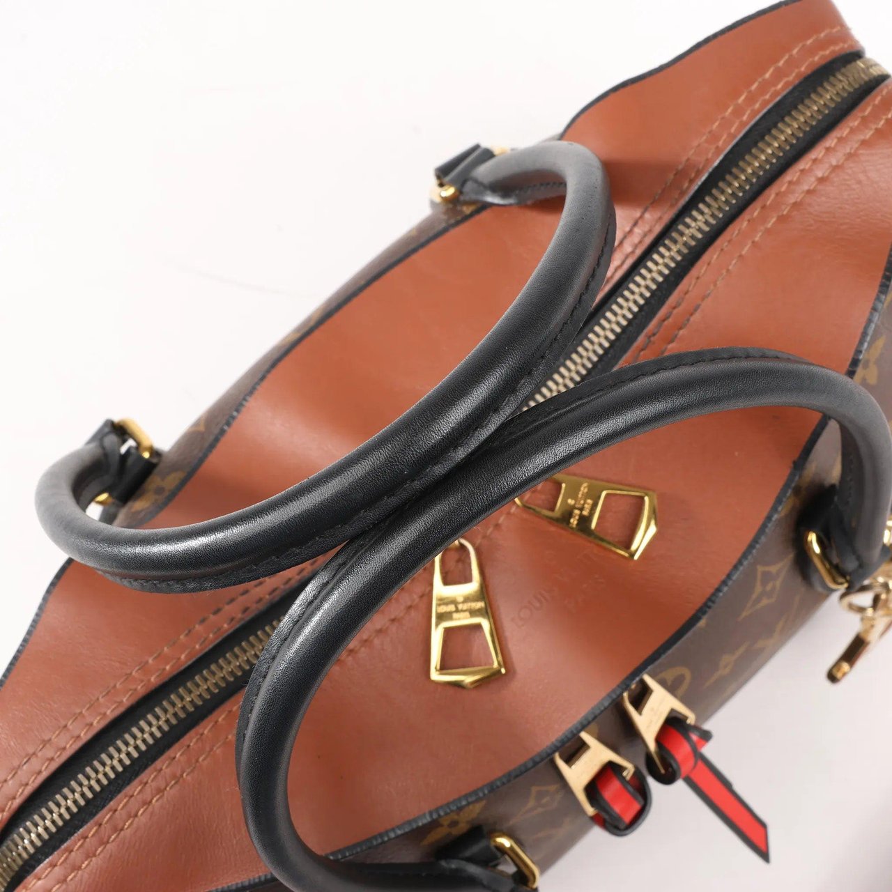 Louis Vuitton Louis Vuitton Monogram Tuileries 2Way Handbag in Brown M41456 Bruin