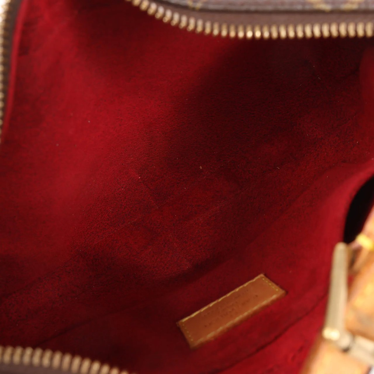 Louis Vuitton Louis Vuitton Monogram Pochette Croissant Shoulder Bag in Brown M51510 Bruin