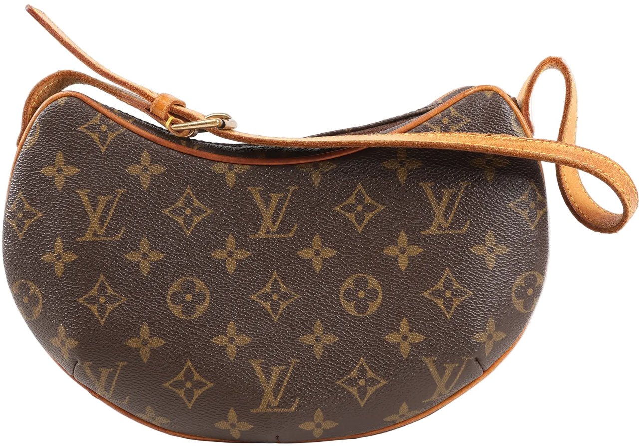 Louis Vuitton Louis Vuitton Monogram Pochette Croissant Shoulder Bag in Brown M51510 Bruin