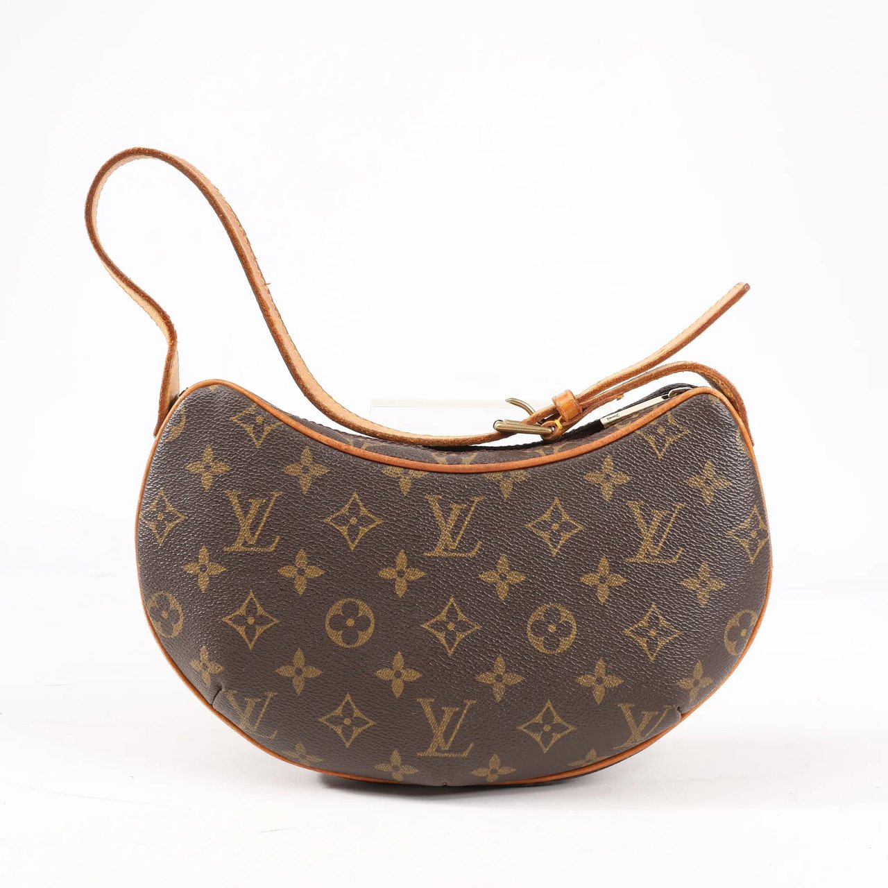 Louis Vuitton Louis Vuitton Monogram Pochette Croissant Shoulder Bag in Brown M51510 Bruin