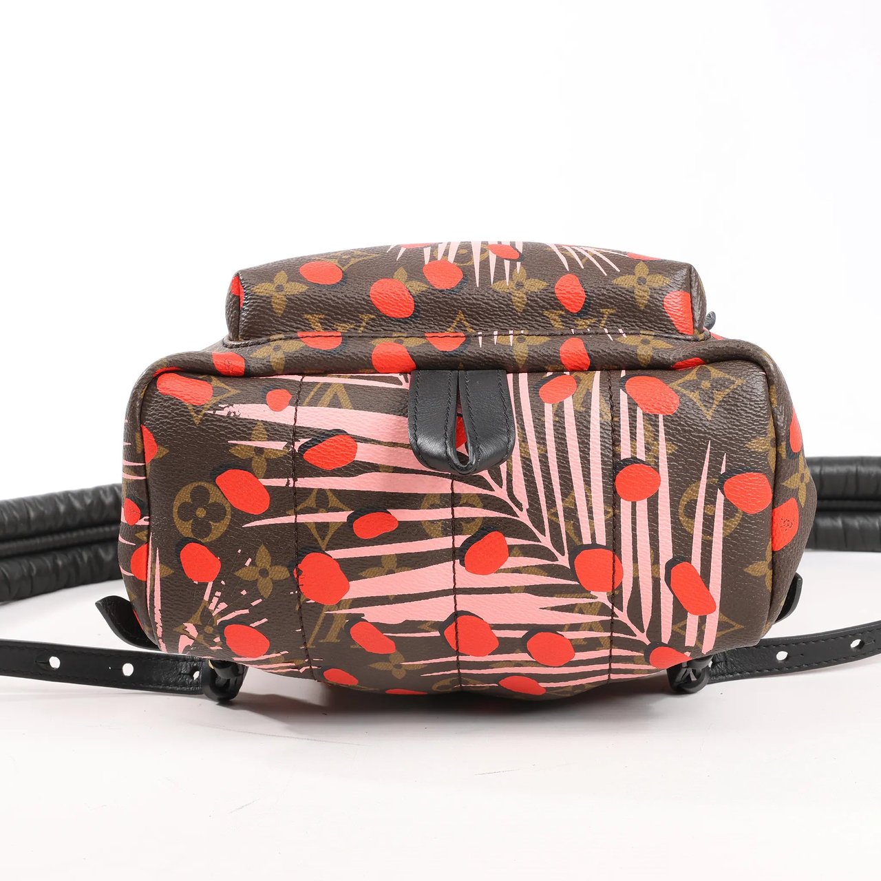 Louis Vuitton Louis Vuitton Palm Springs Monogram Jungle Dots PM Backpack in Brown x Pink Divers