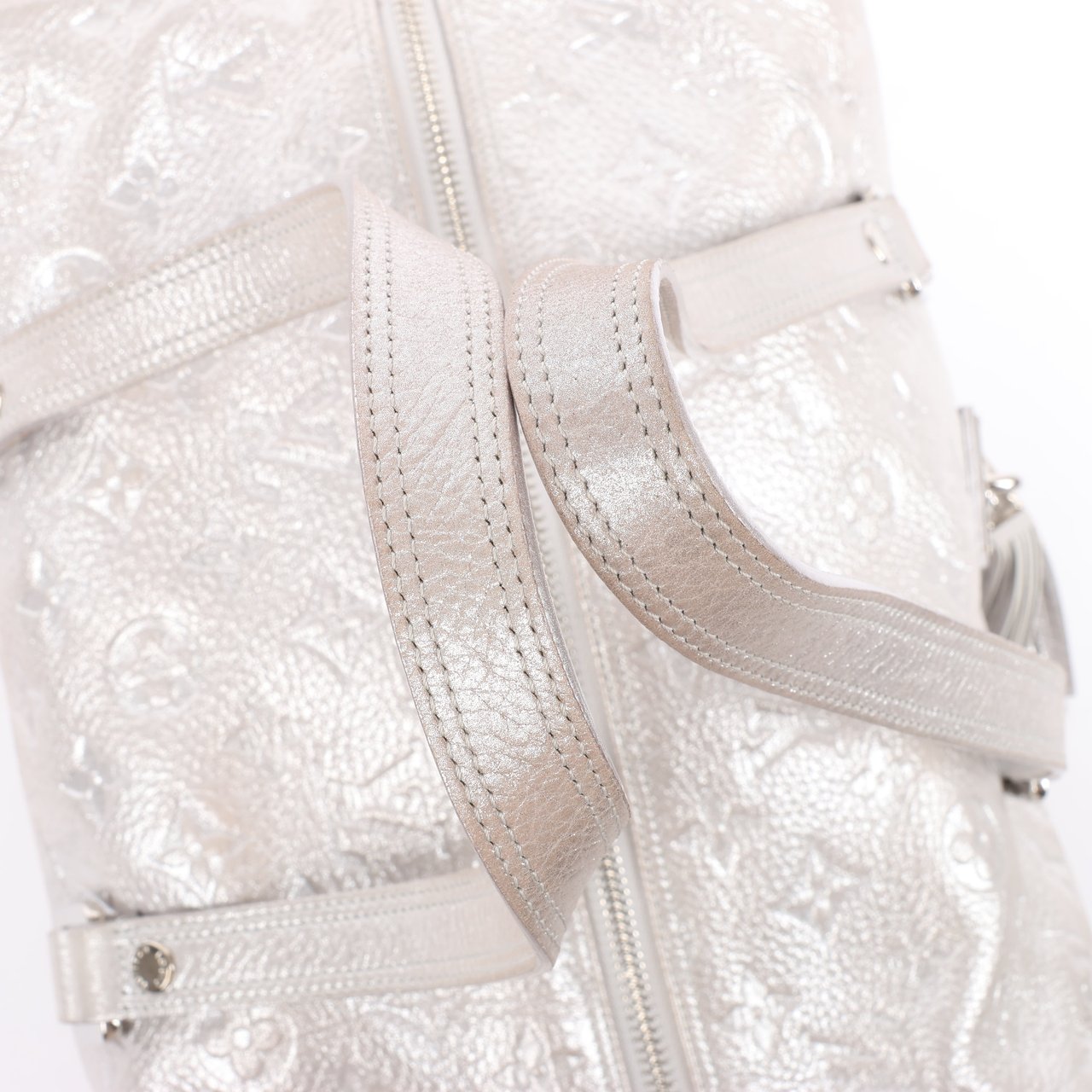 Louis Vuitton Louis Vuitton Comete Limited Edition Monogram Shoulder Bag in Shimmer Silver Zilver