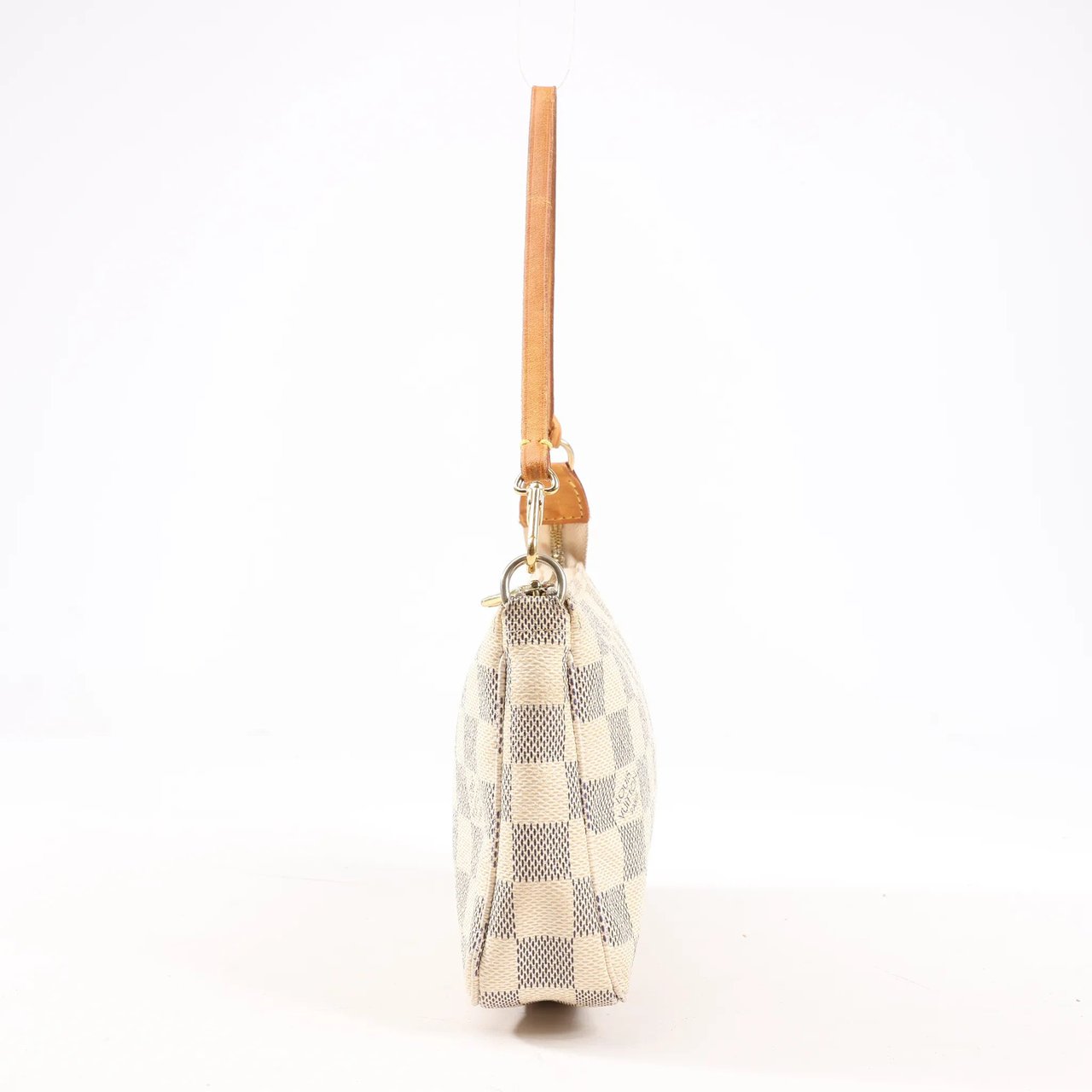 Louis Vuitton Louis Vuitton Pochette Accessoire Damier Azur Handbag in Beige N41207 Beige