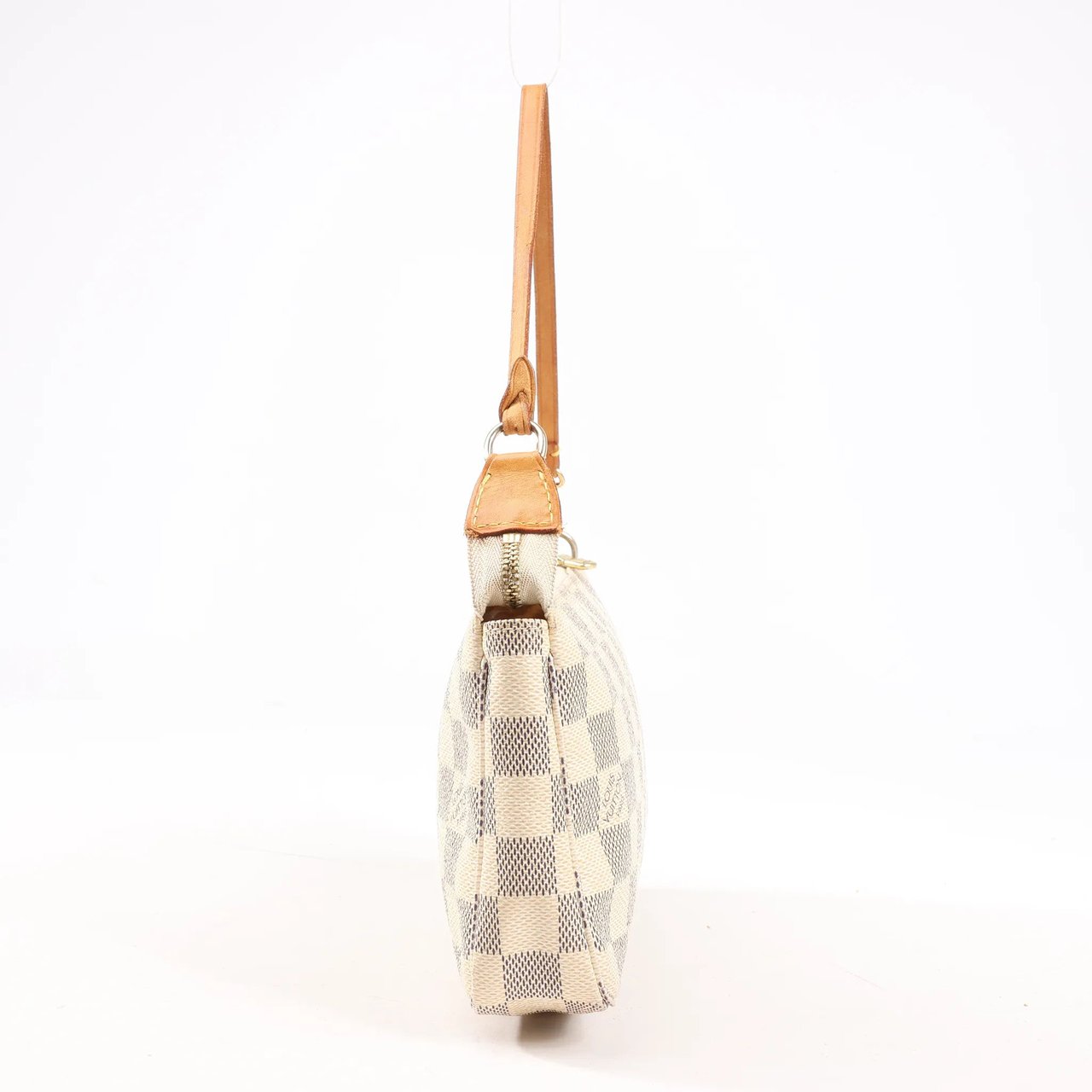 Louis Vuitton Louis Vuitton Pochette Accessoire Damier Azur Handbag in Beige N41207 Beige