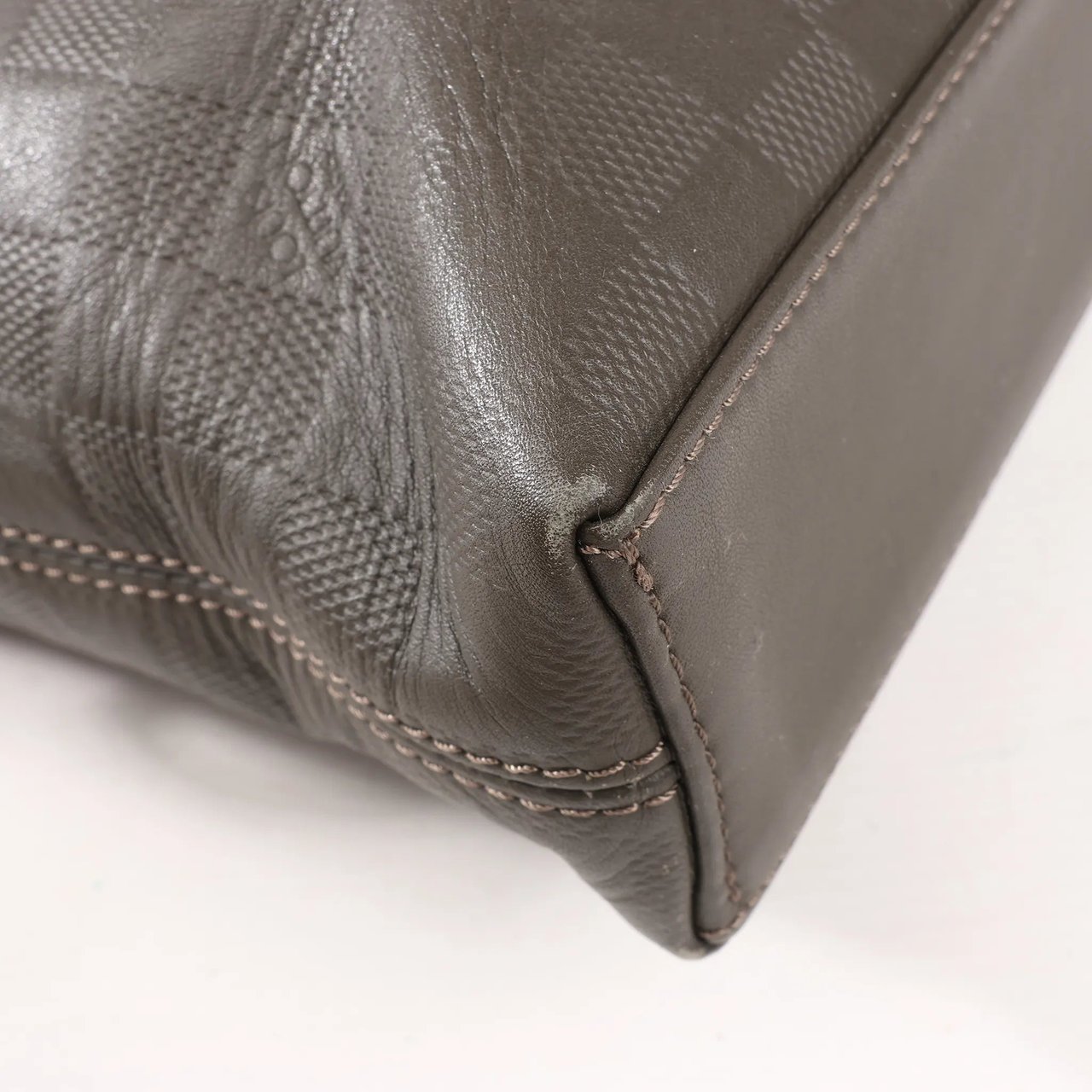 Louis Vuitton Louis Vuitton Damier Infini Porte-Documents Jour Handbag in Khaki Bruin